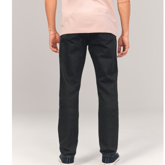 Abercrombie & Fitch A&F Vintage Stretch 90's Slim Black Jeans Men's Size 28x28 - Picture 2 of 8